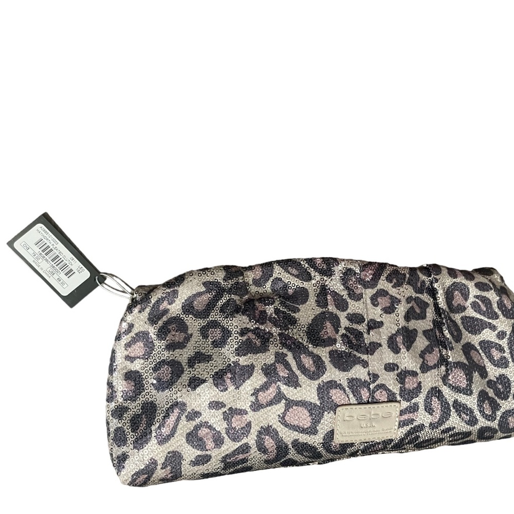 Small Bebe pleated  Clutch